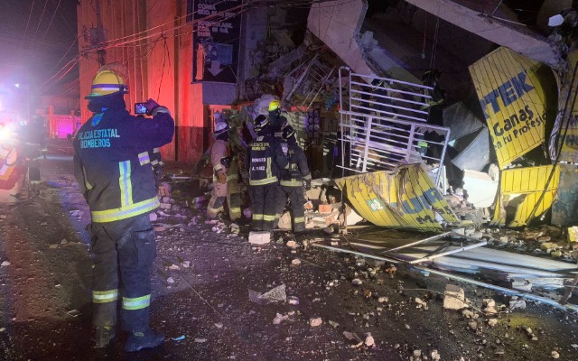 Por: Cortesía Tras explosión de gas LP en Puebla capital, Barbosa pide crear un cuerpo de Bomberos a nivel municipal