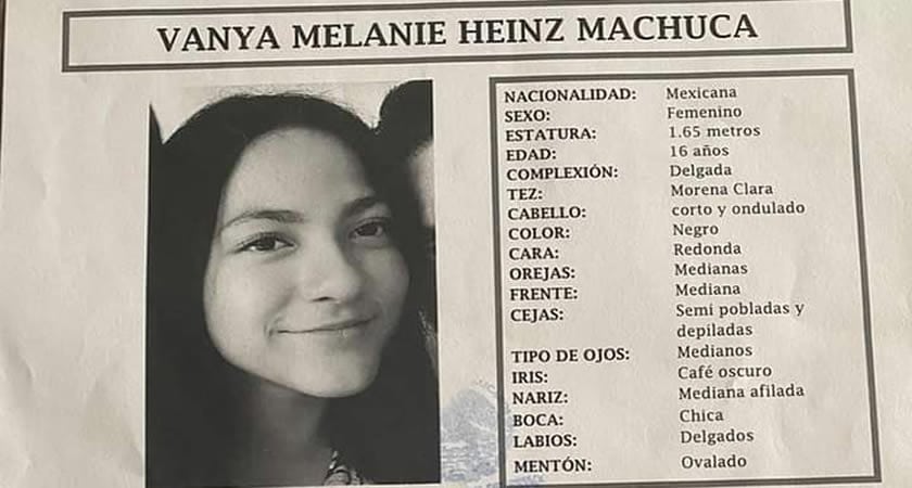 Por: Cortesía Se solicita su colaboración para localizar a Vanya Heinz; fue vista por última vez en los Héroes, Puebla