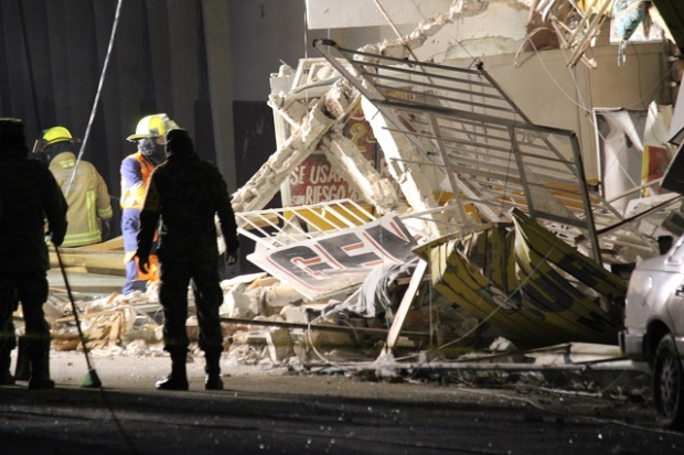 Por: Cortesía FGE determinará regreso de familias a sus hogares tras explosión de gas