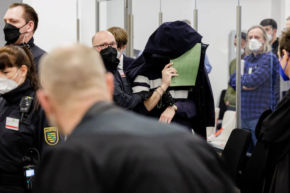 Por: Cortesía Comienza en Alemania juicio por robo al estilo de 'La Casa de Papel'