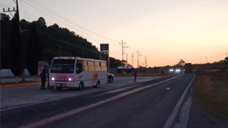 Por: Cortesía Ante ola de asaltos carreteros en Acajete, refuerzan la seguridad en la zona