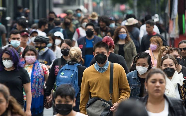 México registró el último día 34 mil 261 nuevos contagios y 927 decesos por Covid-19