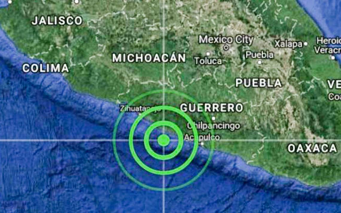 Por: Cortesía Sismo magnitud 4.3 en Guerrero se percibió en zonas de CdMx