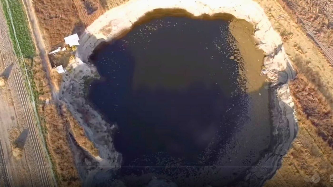 Por: Cortesía Así luce actualmente el famoso socavón de Puebla (VIDEO)