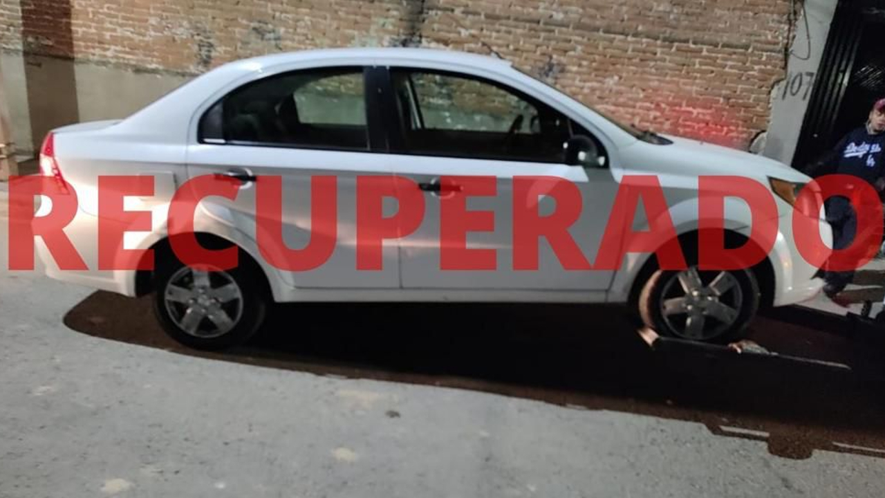 Por: Cortesía Recuperan en San pedro Cholula dos automóviles robados