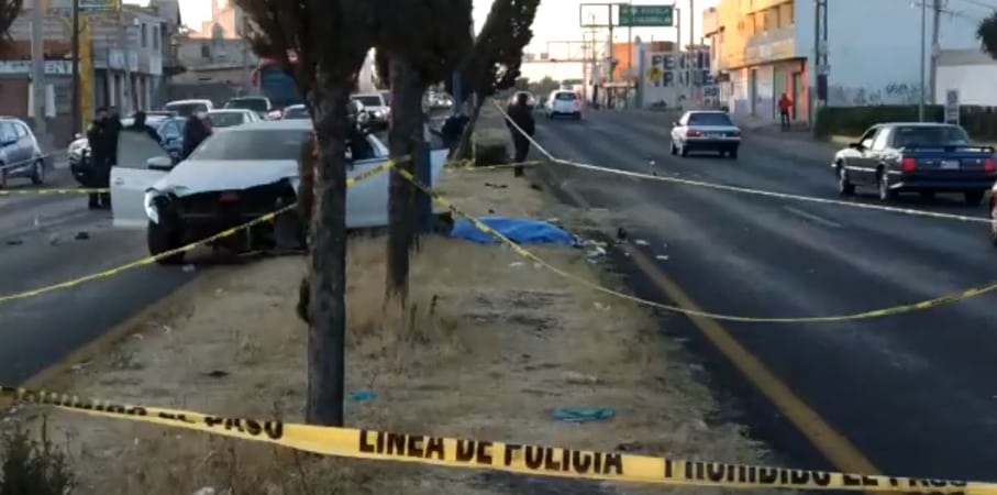 Policía abate a delincuente dedicado al robo de vehículo con violencia, intentaban huir a Tlaxcala