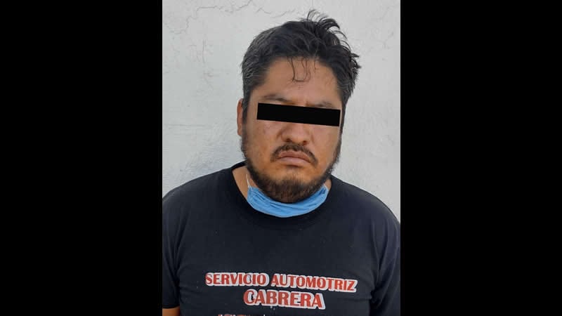 Por: Cortesía Tras persecución, detienen a Manuel N. por robo de vehículo en la zona de Parque Industrial Puebla 2000