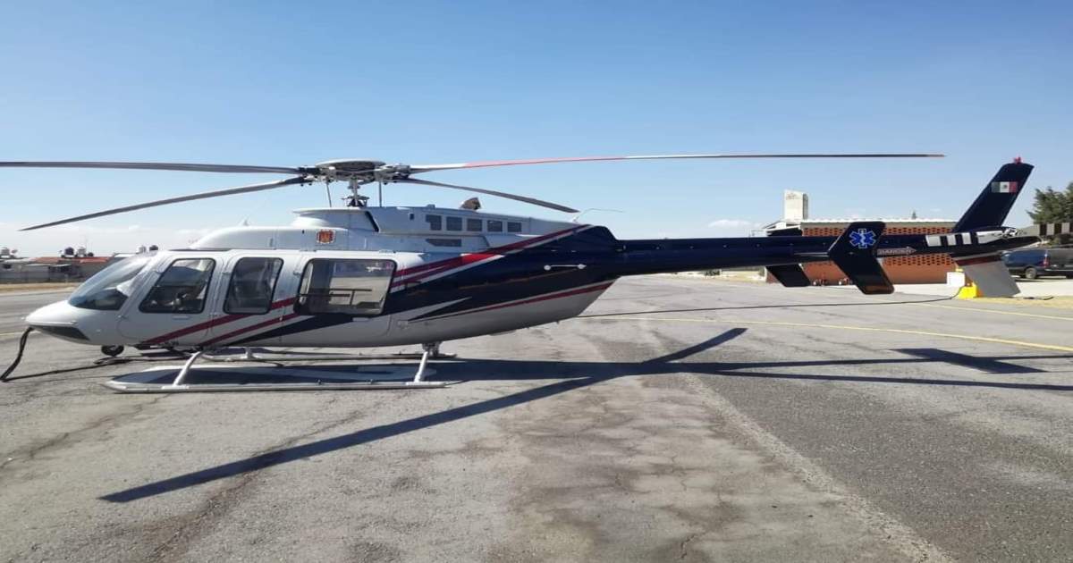 Helicópteros del gobierno de Tlaxcala quedan a cargo de la Comisión Estatal de Seguridad