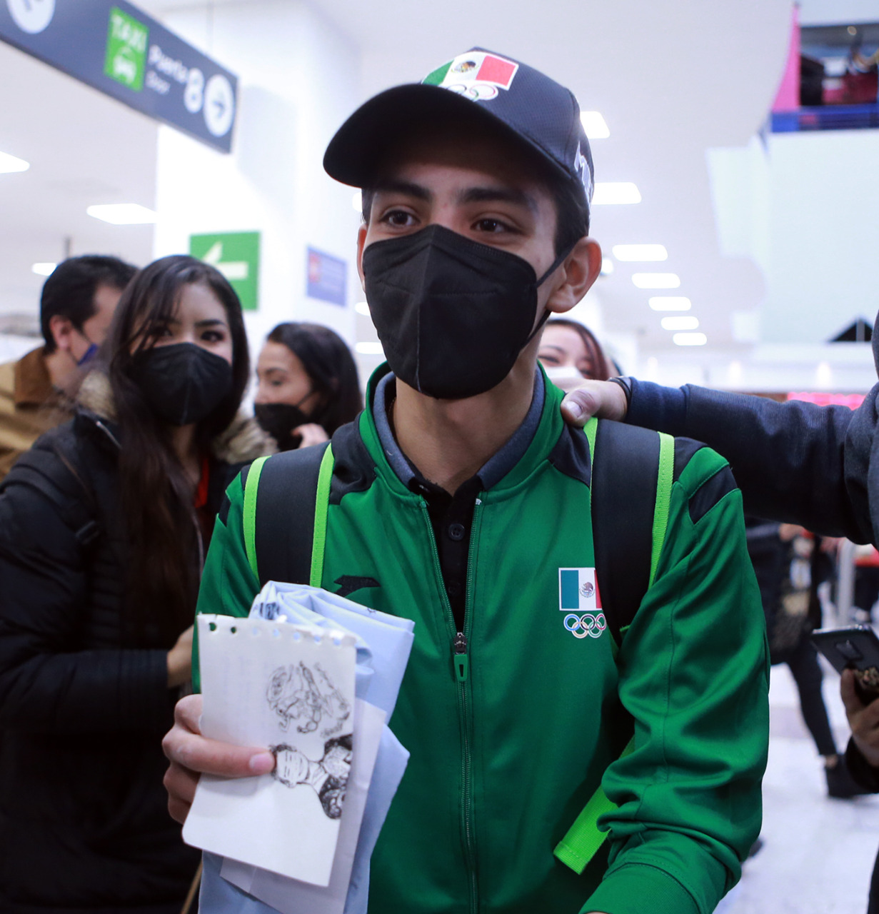 Por: Cortesía Donovan Carrillo fue recibido como héroe tras participación en Juegos Invernales