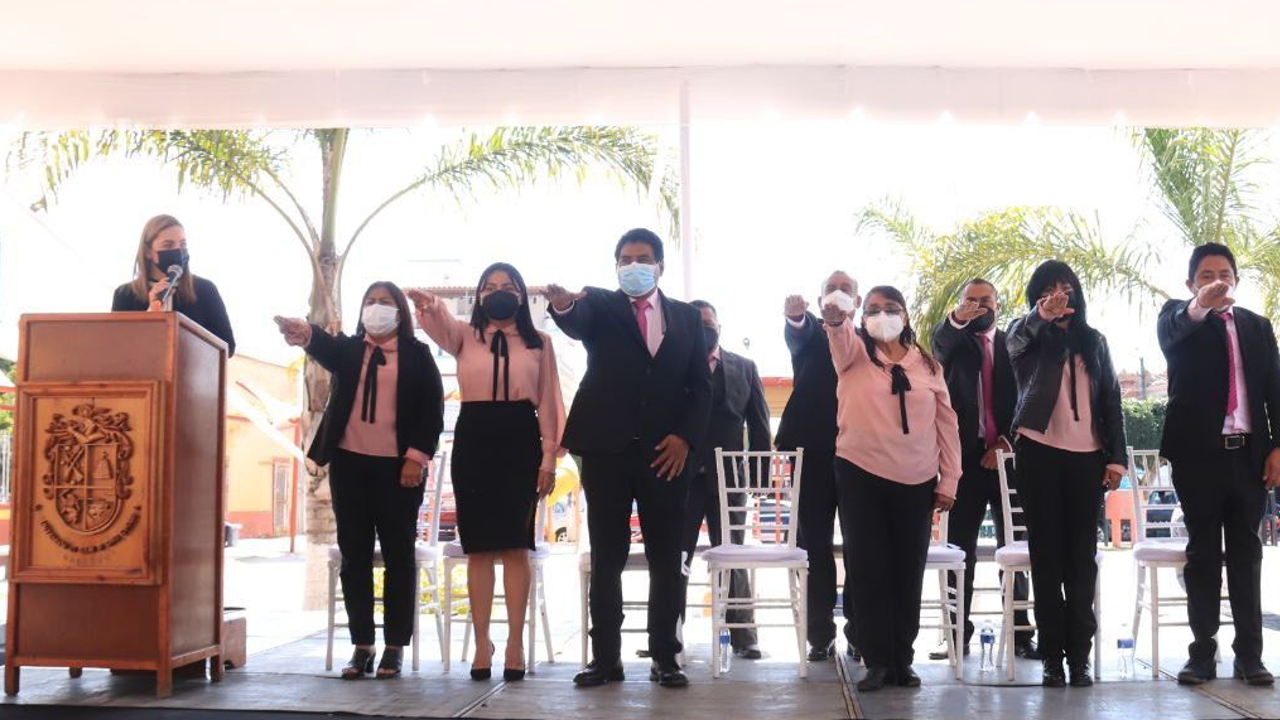 Por: Cortesía Dirigencia de San Pedro Cholula solicitó a las autoridades auxiliares poder trabajar en conjunto