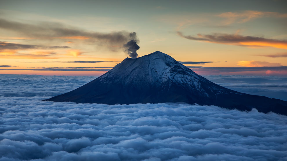 Por: Cortesía Actividad volcánica: Popocatépetl emite 58 exhalaciones y un sismo