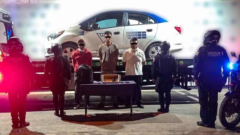 Por: Cortesía Detienen a 3 integrantes de "Los Chimpas"; dedicados al robo y asalto en Cholula y Cuautlancingo