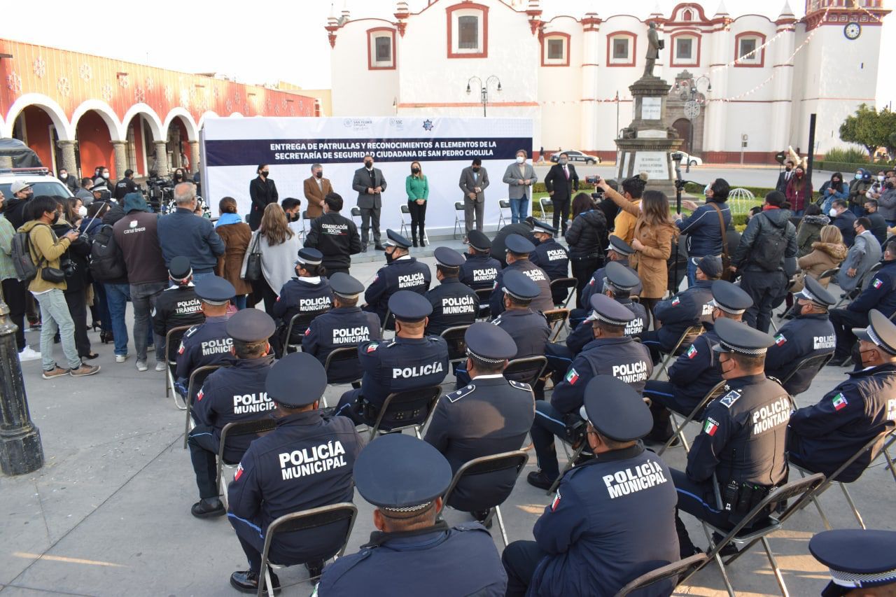 Por: Cortesía Abren convocatoria de reclutamiento para la Policía de San Pedro Cholula