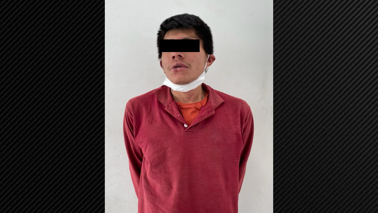 Por: Cortesía Policía de San Andrés Cholula detuvo a presunto ladrón de casas