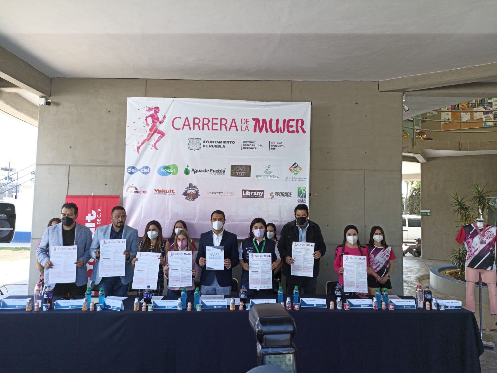 Por: Cortesía Todo listo para la Carrera de la Mujer