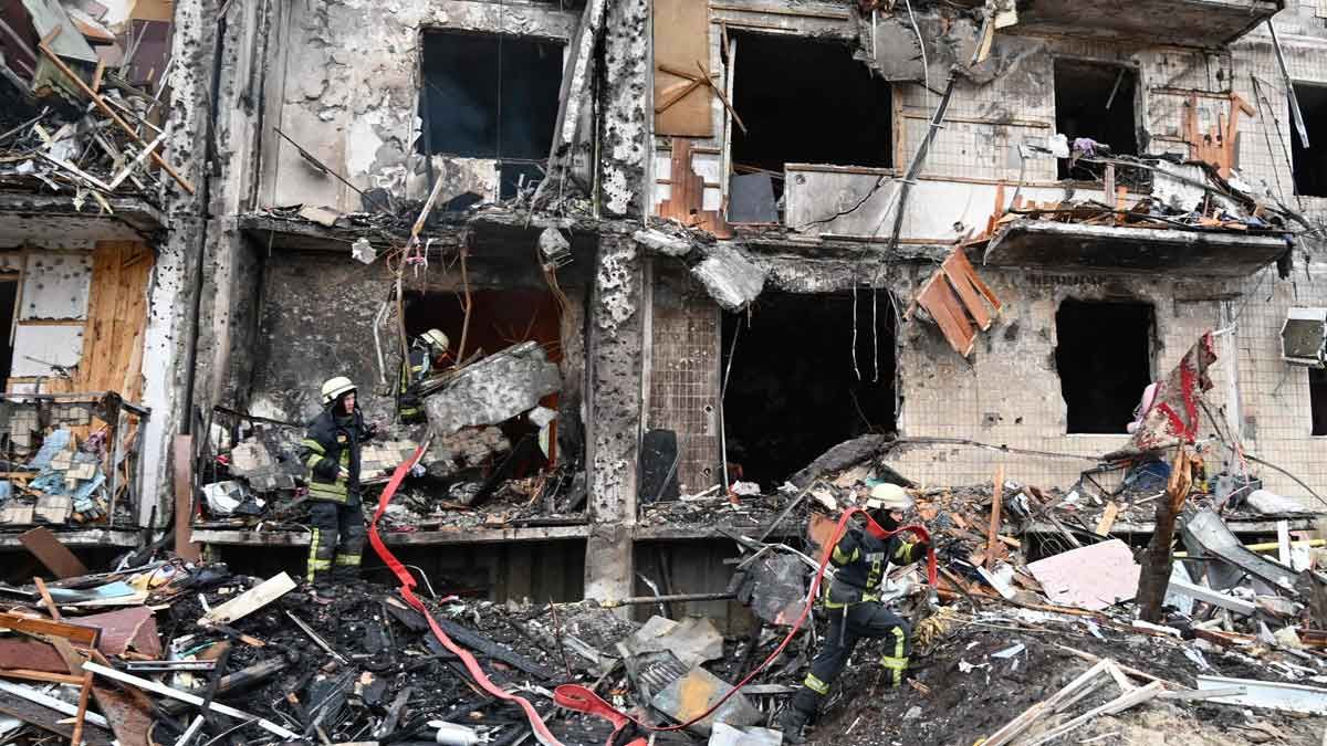 Por: Cortesía Ministerio de Ucrania reporta fuertes explosiones en Kiev, tropas rusas han llegado a la capital