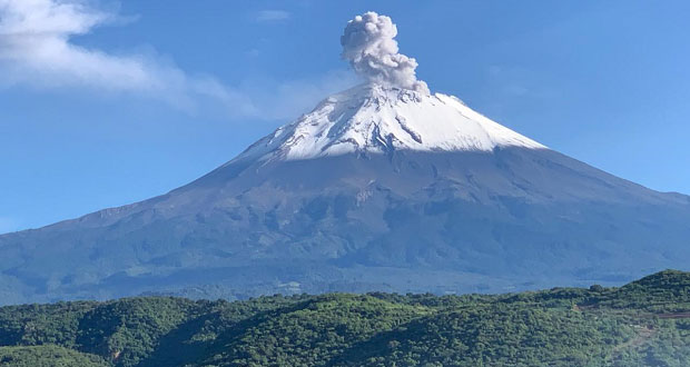 Por: Cortesía Actividad volcánica: Popocatépetl registra 23 exhalaciones, tres sismos y más de ocho horas de tremor