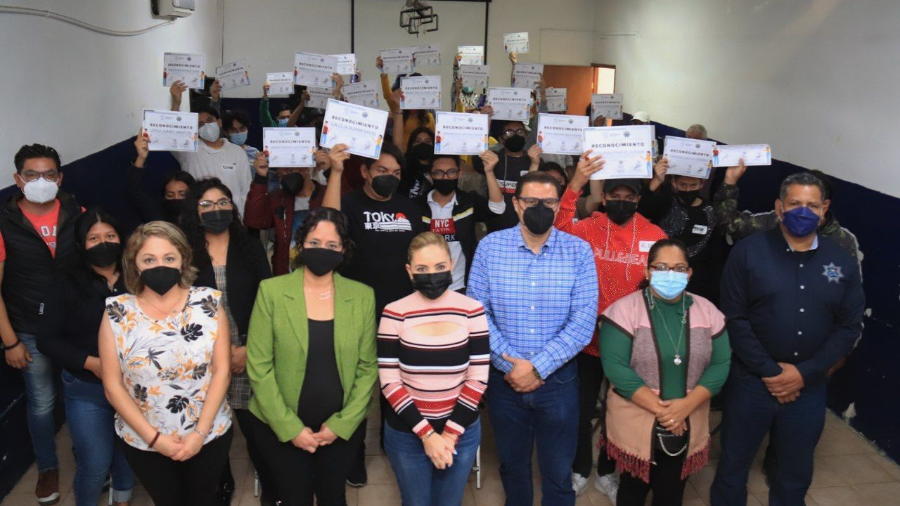 Por: Cortesía En San Pedro Cholula concluyó un Curso de Manejo especializado para jóvenes