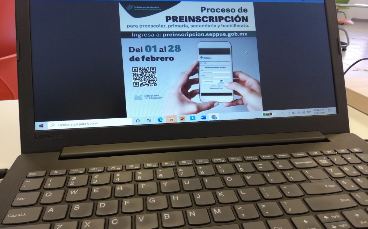 Este 28 de febrero concluyó en Puebla el periodo de preinscripción en línea: SEP