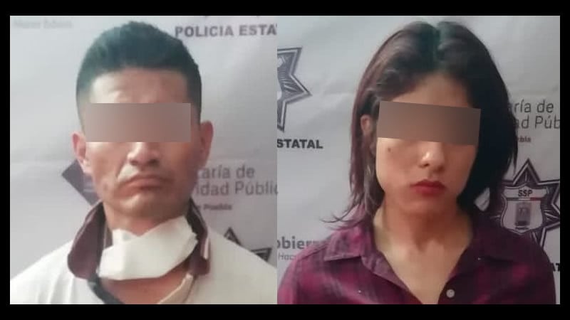 Por: Cortesía Policía detiene a una pareja por posesión de drogas en Tepexi de Rodríguez