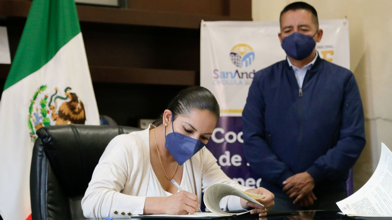 Por: Cortesía San Andrés Cholula mantendrá colaboraciones con el Instituto de la Discapacidad del Estado de Puebla y el Sistema Municipal DIF