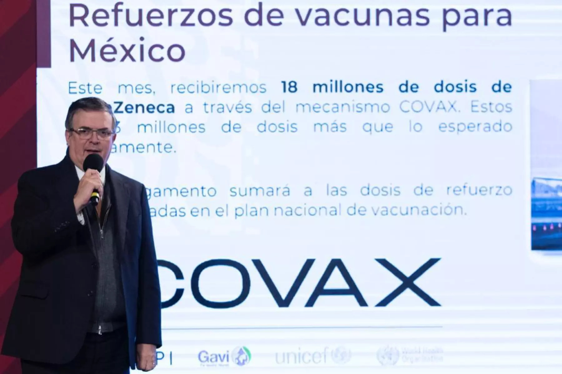 Por: Cortesía Este mes México recibirá 18 millones de vacunas contra Covid de AstraZeneca