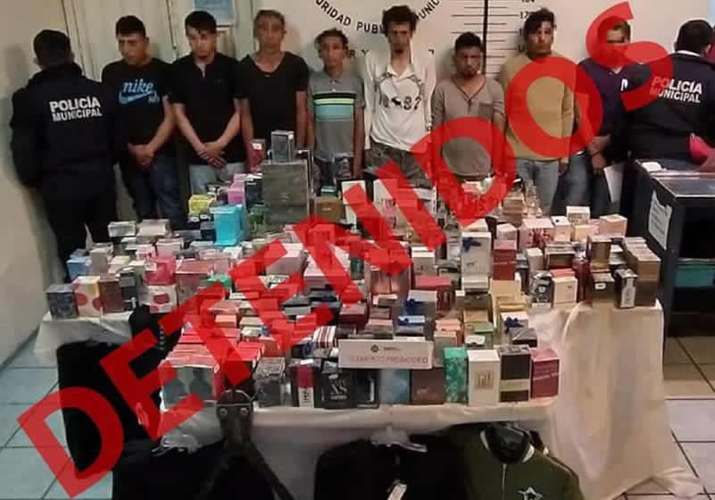 Por: Cortesía Detienen a 8 personas en Coronango por robo a Suburbia de Plaza San Diego