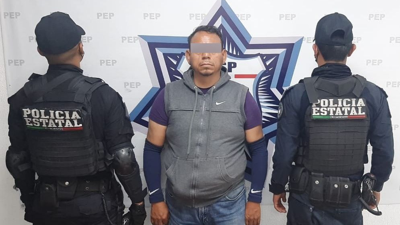 Por: Cortesía Detienen en la Carretera Federal Cholula-Huejotzingo a presunto poseedor de combustible ilegal