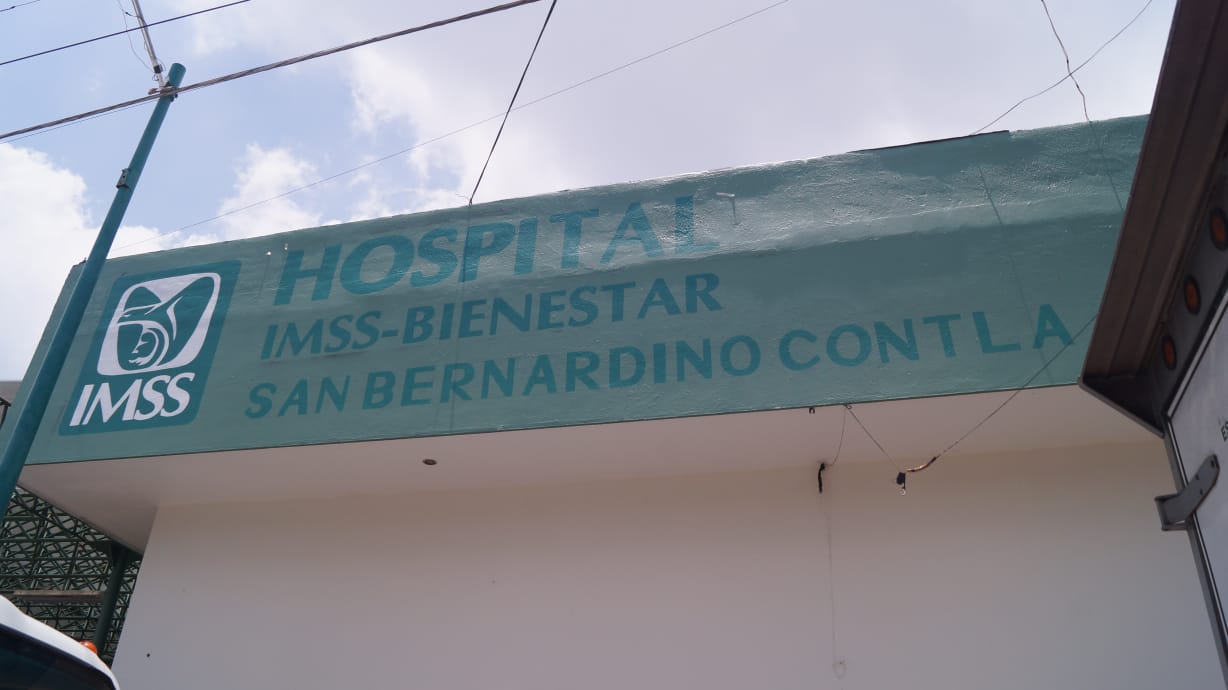 Abastecen de medicamentos a nuevo hospital IMSS-Bienestar de San Bernardino Contla