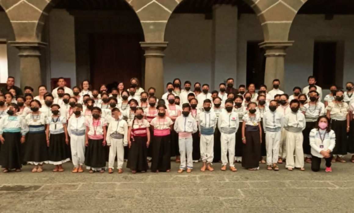 Participó coro de Ixtenco congreso internacional de coros infantiles  