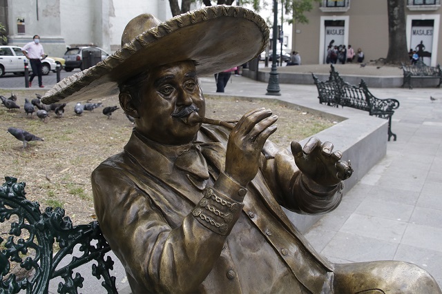Por: Cortesía Ayuntamiento de Puebla no repondrá piezas de estatuas vandalizadas