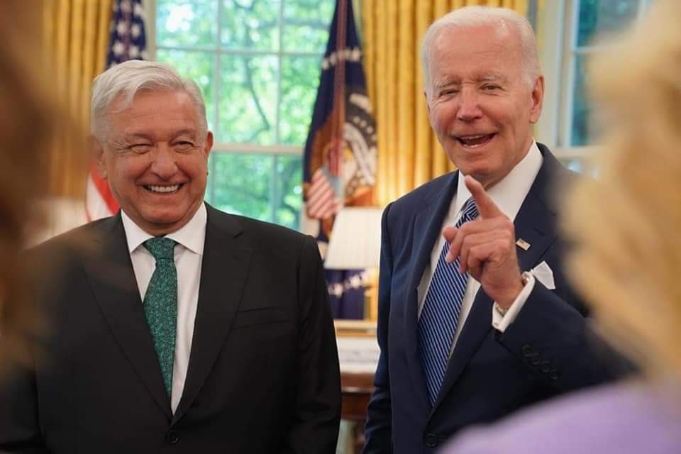 Por: Cortesía Asegura Biden que relación con AMLO es "fuerte y productiva" pese a titulares de los medios