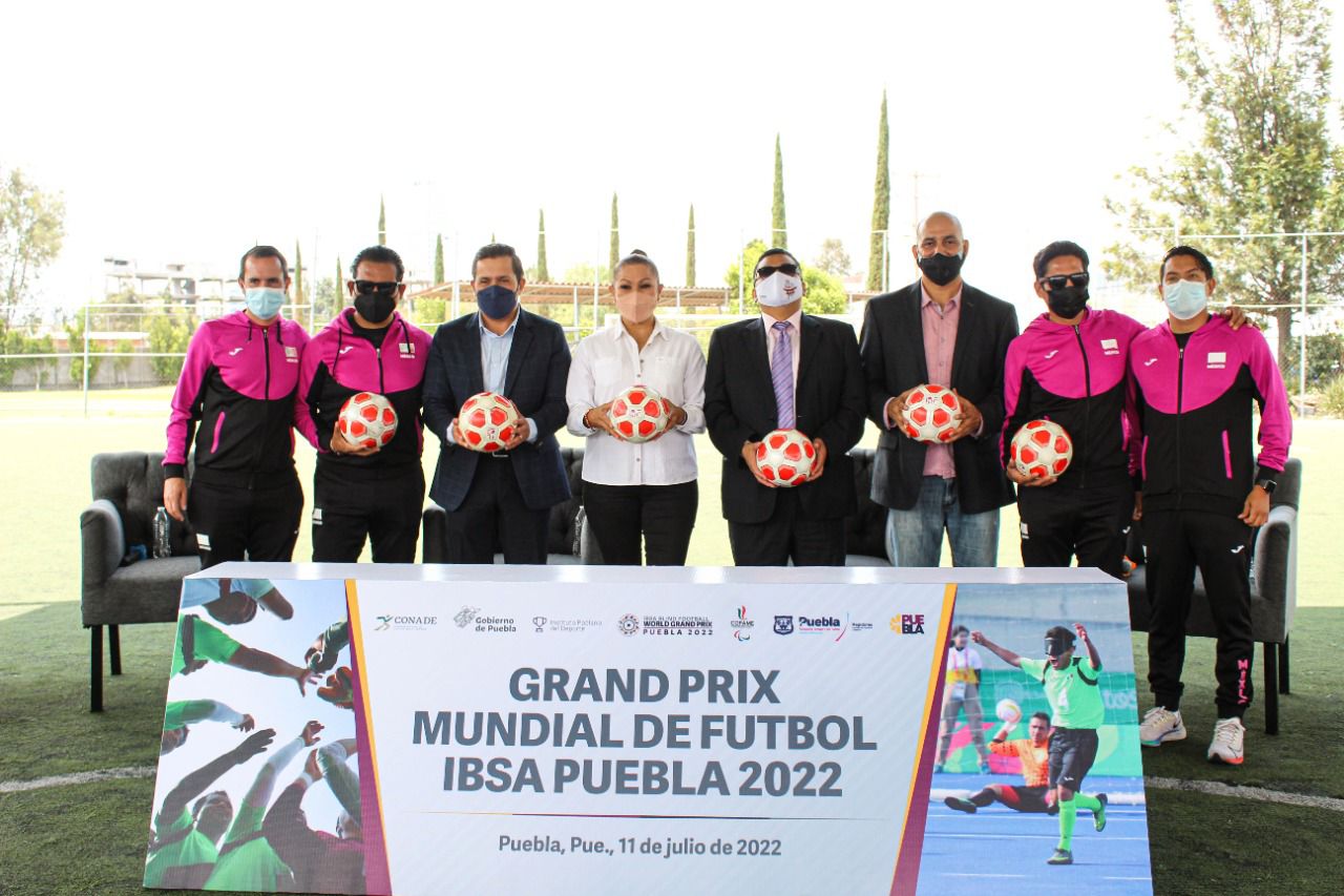 Por: Cortesía Puebla será sede del Grand Prix Mundial de Futbol para Ciegos