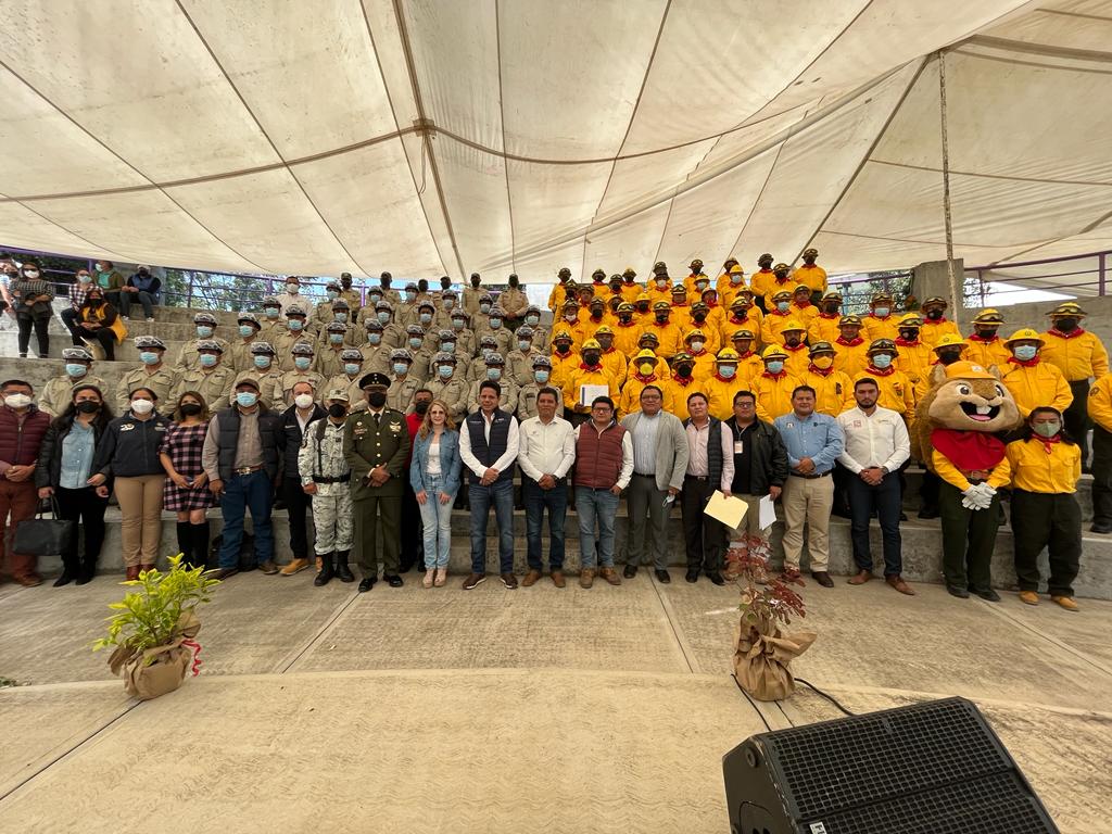 SMA y CONAFOR conmemoran a brigadistas en su día