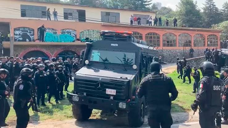 Por: Cortesía Tras balacera en Topilejo reportan 14 detenciones, 4 personas liberadas víctimas de secuestro, armamento y droga asegurada