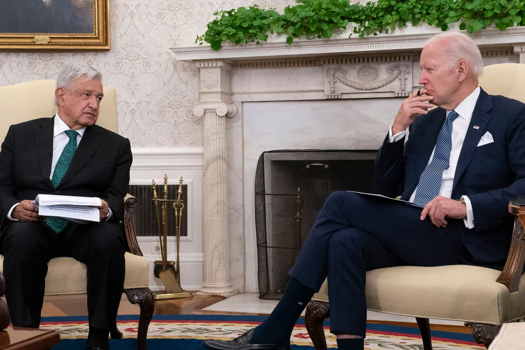 Por: Cortesía AMLO y Joe Biden acuerdan mantener “fuertes políticas” para el control fronterizo y combatir conjuntamente la inflación