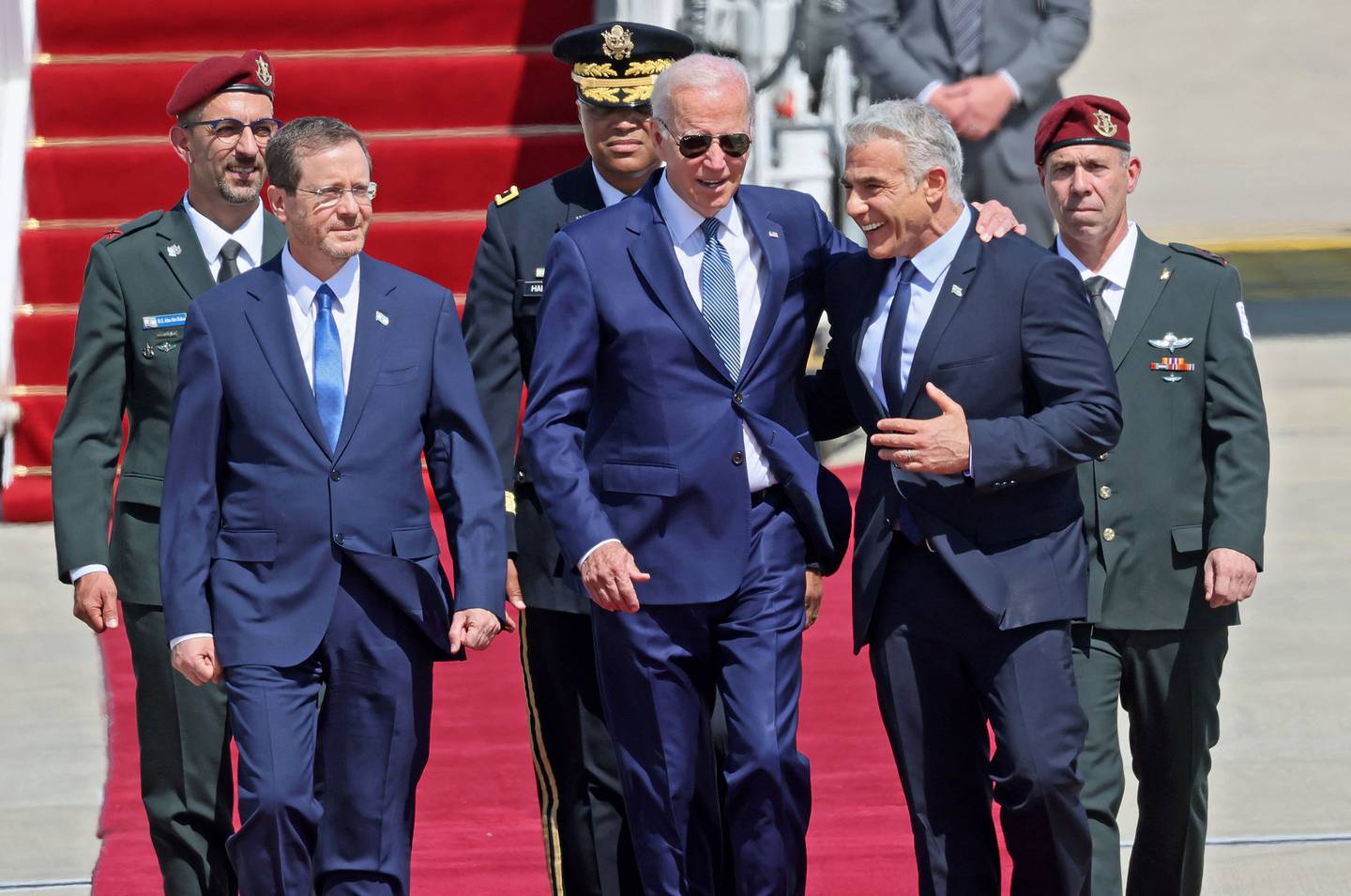 Por: Cortesía Llega Joe Biden a Israel para iniciar su primera gira por Medio Oriente como presidente de EEUU