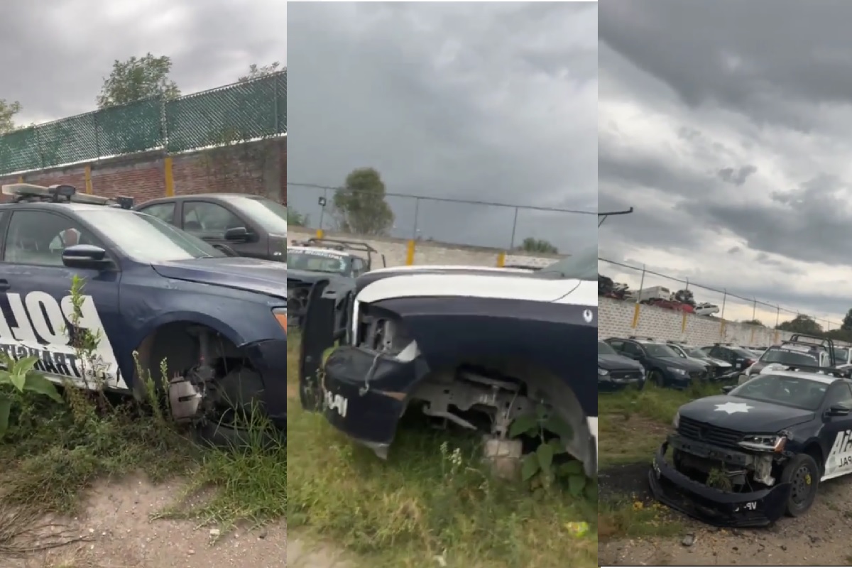 Por: Cortesía Eduardo Rivera evidencia “patrullas chatarra” que heredo de la administración del Claudia Rivera