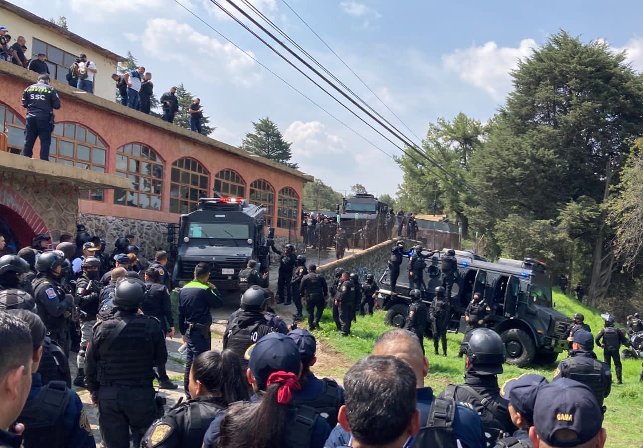 Por: Cortesía De esta forma operaba la célula de "Los Chapitos" en Topilejo donde se desató balacera