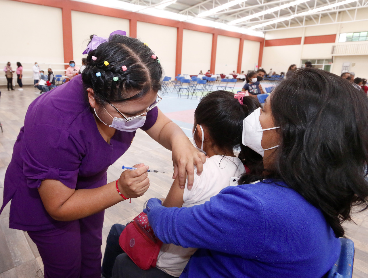Por: Cortesía Participa SEDIF en jornada nacional de vacunación anti Covid para niñas y niños