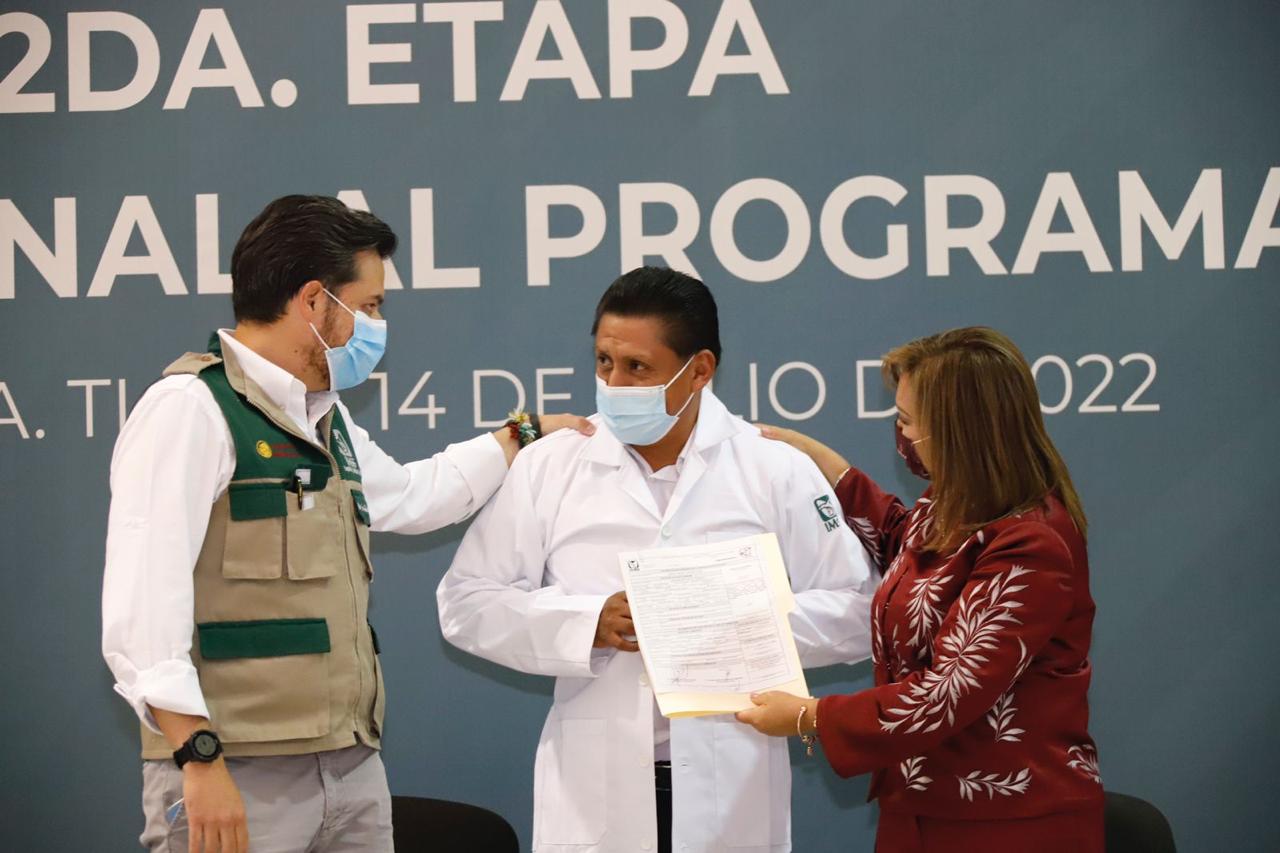 Por: Cortesía Otorgan Gobierno Del Estado e IMSS 300 bases más a personal de salud