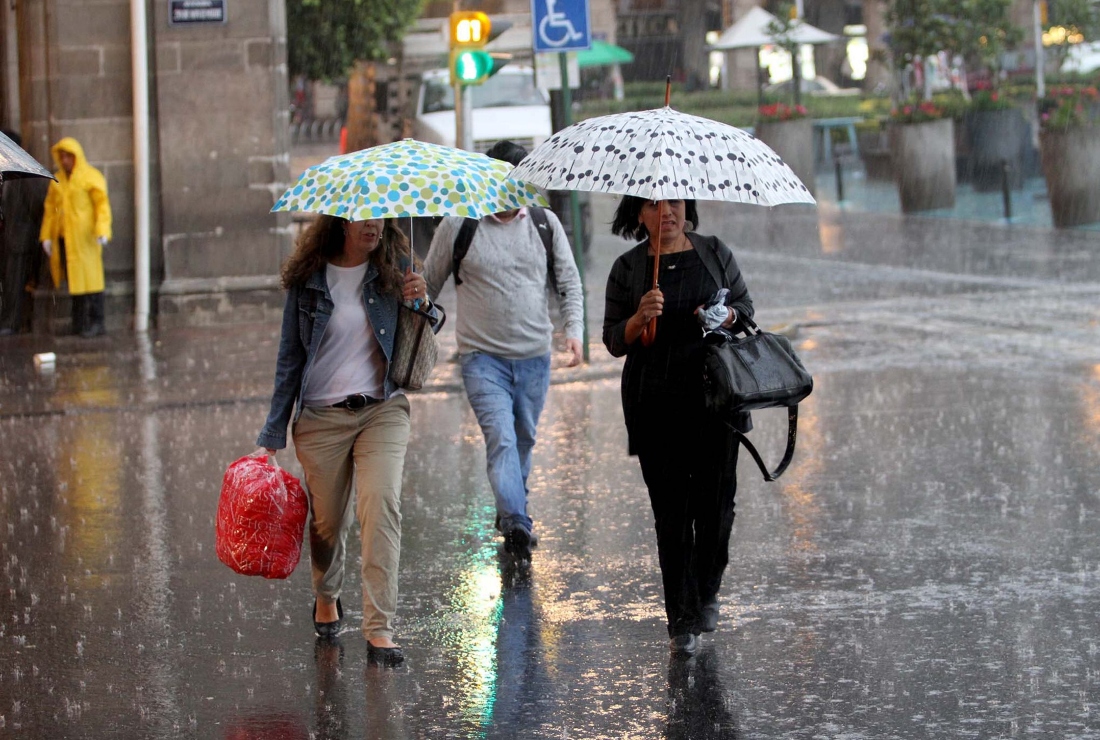 Por: Cortesía Para este viernes se esperan lluvias muy fuertes en estas regiones de México