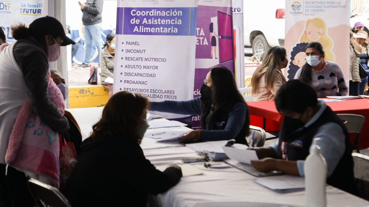 Por: Cortesía Ayuntamiento de San Andrés Cholula volvió a efectuar sus jornadas de “Viernes de Proximidad”