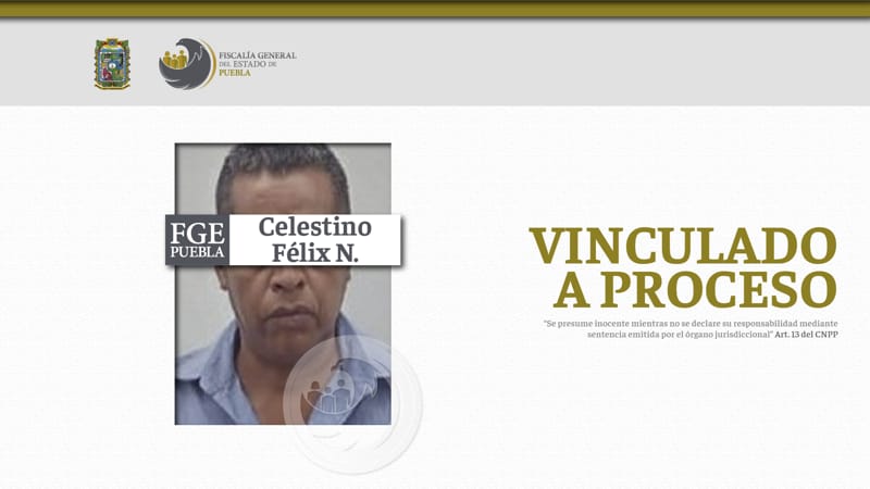 Por: Cortesía Félix N. violó a su hijastro menor de edad y lo amenazó con matarlo en Zacapoaxtla, ya fue enviado a prisión