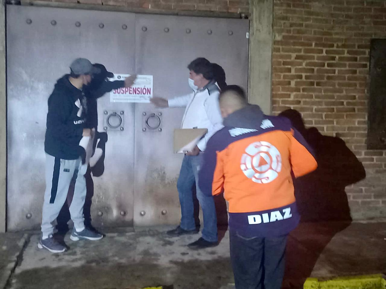 Por: Cortesía Elementos de seguridad de Tlaxcala suspenden salón de fiestas tras operativo nocturno