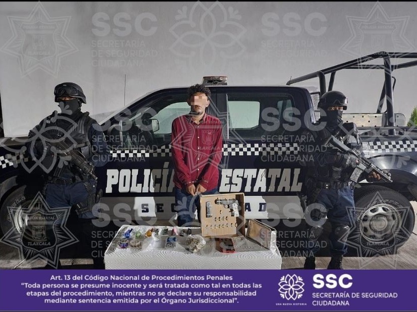 Por: Cortesía Detiene SSC a dos presuntos ladrones en Teolocholco