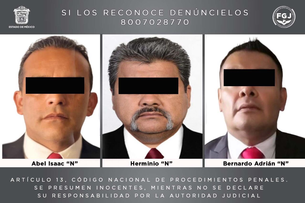 Por: Cortesía Detienen en Edomex a policías y elementos de Fiscalía dedicados al secuestro exprés