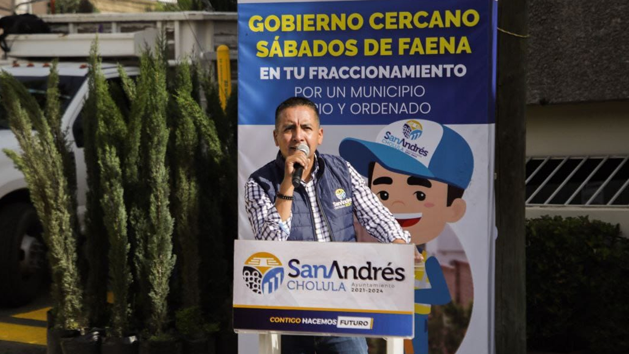 Por: Cortesía Ayuntamiento de San Andrés Cholula buscará colaborar en mejorar la imagen de los fraccionamientos del municipio