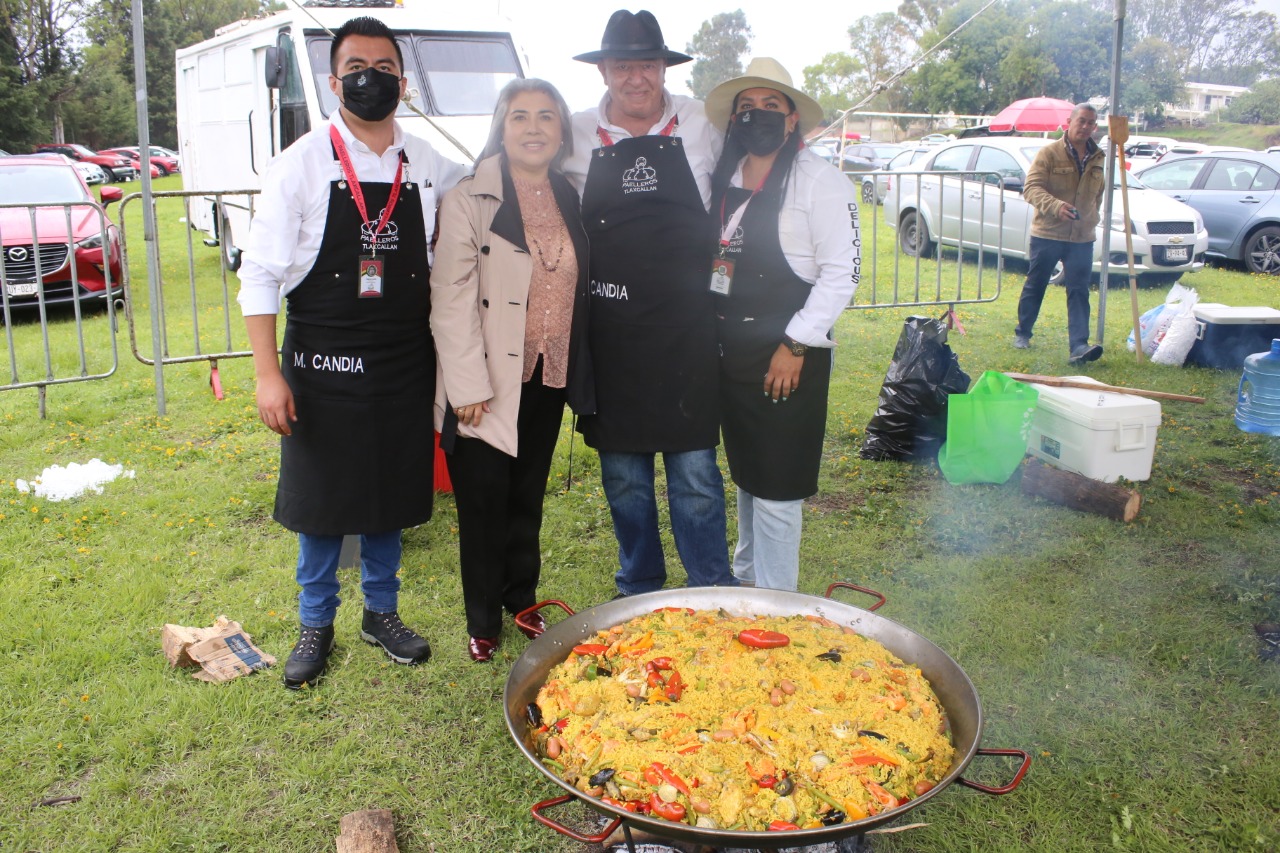 Con paellas inició la celebración del bicentenario de Yauhquemehcan