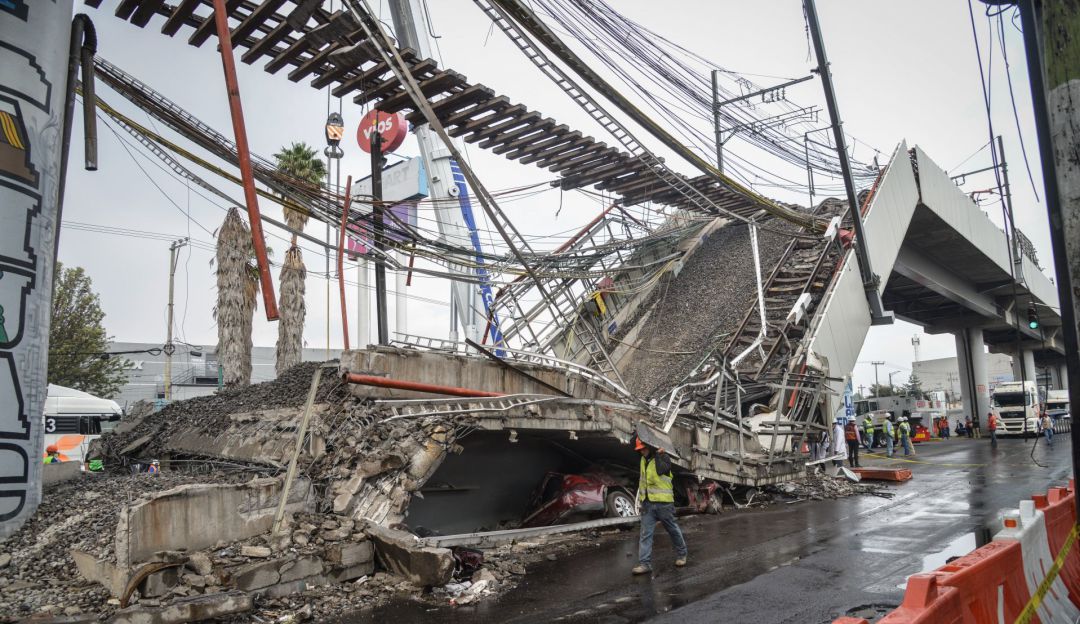 Por: Cortesía Vinculan a proceso a ocho exfuncionarios por desplome de un segmento de la L12 del Metro